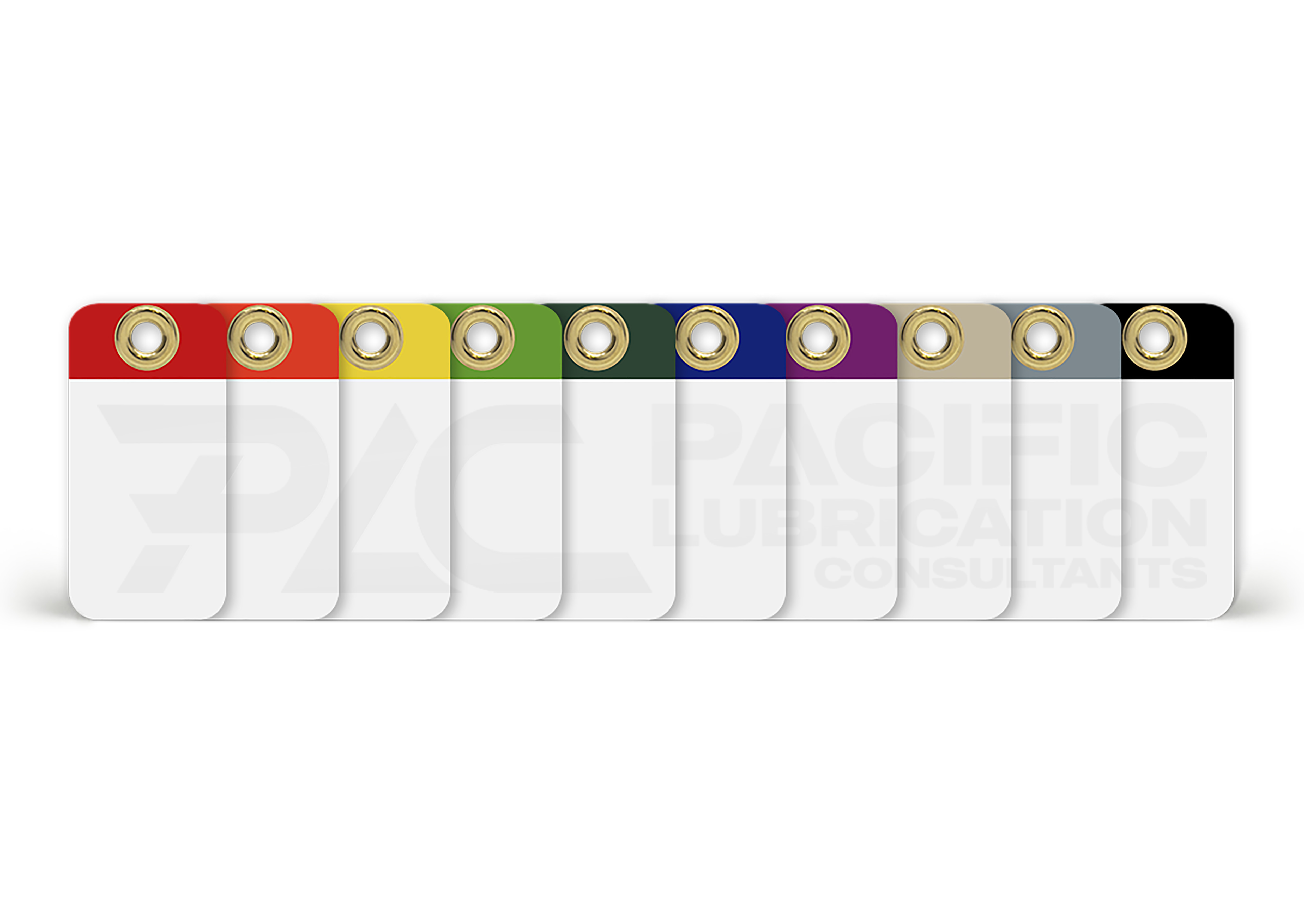 COLOUR CODED ID TAGS Pacific Lubrication Consultants